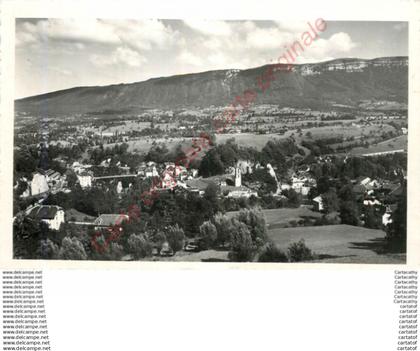 74.  ALBY sur CHERAN .  Vue générale .