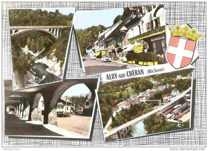 ALBY SUR CHERAN  Haute Savoie 74 : multivues village 1972