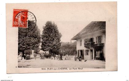 Alby sur Cheran -  Le Pont Neuf -  CPA °J