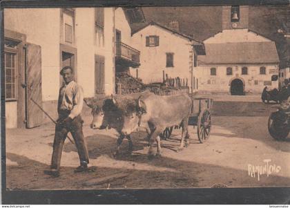 64 - ALDUDES - Attelage aux Aldudes
