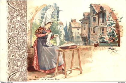 Alencon - Les Dentelles - Litho