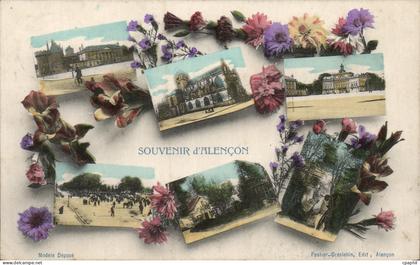 CPA Souvenir d Alencon