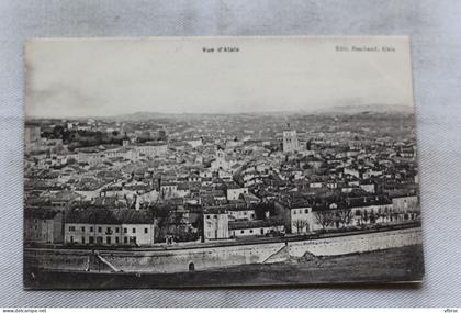 AB718, Cpa 1908, vue d'Alais, Alès, Gard 30
