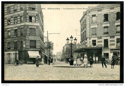 94 - ALFORTVILLE - Le Carrefour Victor Hugo - ANIMÉE