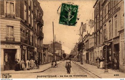 CPA ALFORTVILLE Rue de Villeneuve (869362)