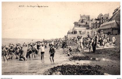 80 AULT - La plage à marée haute