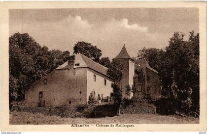 CPA AK ALLANCHE - Chateau de Maillargues (480242)