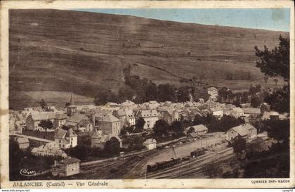 CPA Allanche Vue Generale