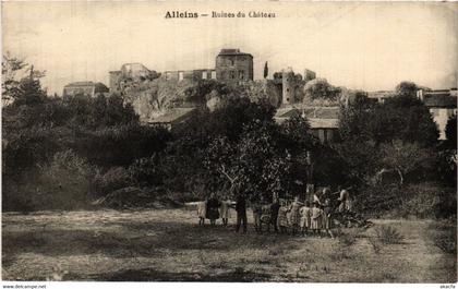 CPA ALLEINS Ruines du Chateau (1290347)