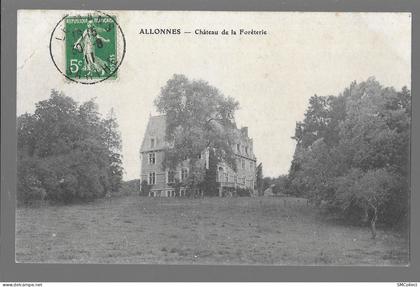 Allonnes, chateau de la forêterie (A19p68)