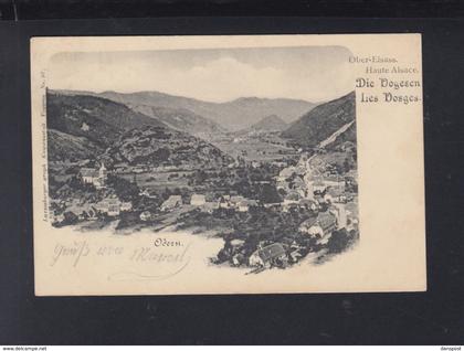 Carte Postale Odern Haute Alsace 1902