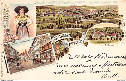 France - ALTKIRCH (68) Litho - Gruss aus