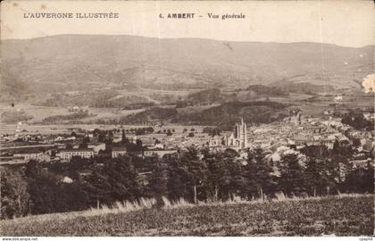 CPA Ambert Vue generale