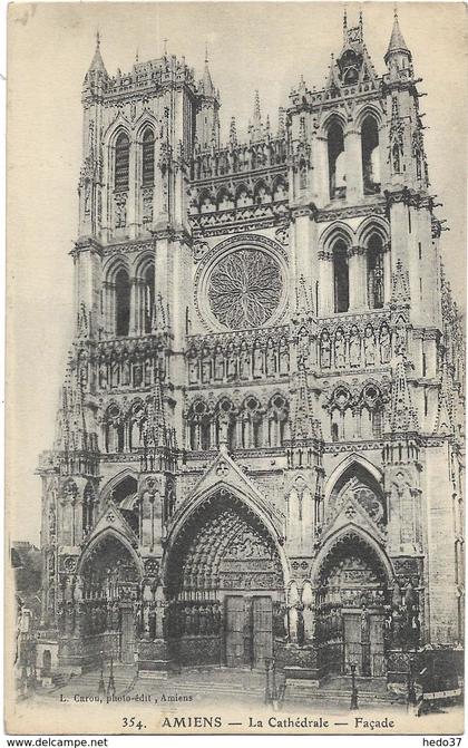 Amiens - La Cathédrale - Façade
