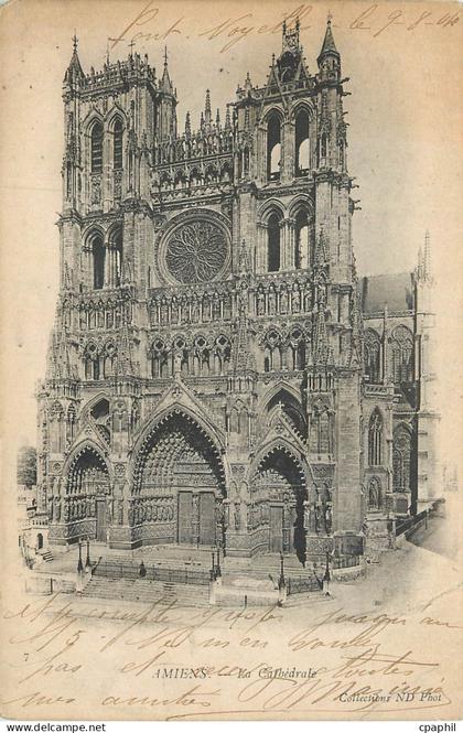 CPA Amiens la cathedrale