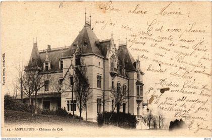 CPA AMPLEPUIS Chateau du CRET (463161)