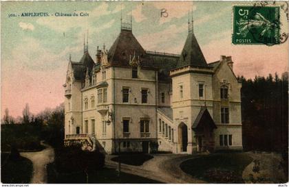 CPA AMPLEPUIS Chateau du CRET (463191)