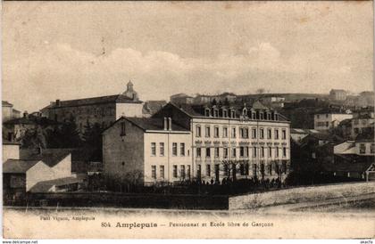 CPA Amplepuis - Pensionnat et Ecole Libre de Garcons (1036446)