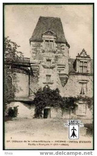 44 Ancenis - 188 Châteaux de la Loire-Inférieure - ANCENIS - Château d'Ancenis  Pavillon François 1er (XVIè siècle) - c