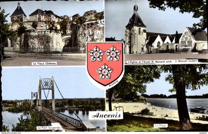 CPA Ancenis Souvenir Blason
