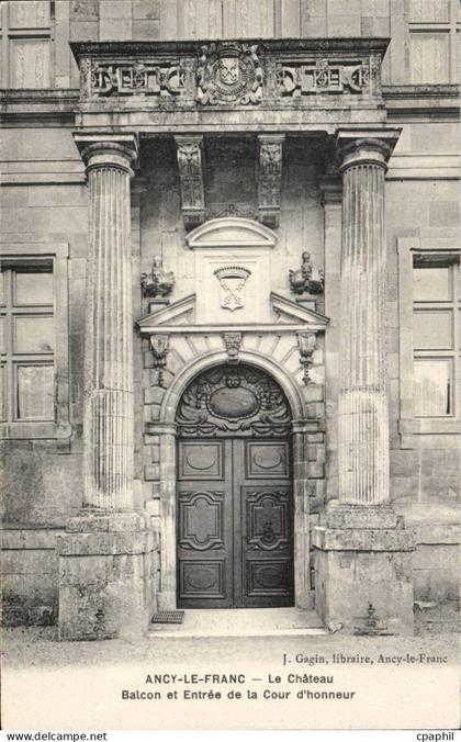 Ancy le Franc - Le Chateau CPA
