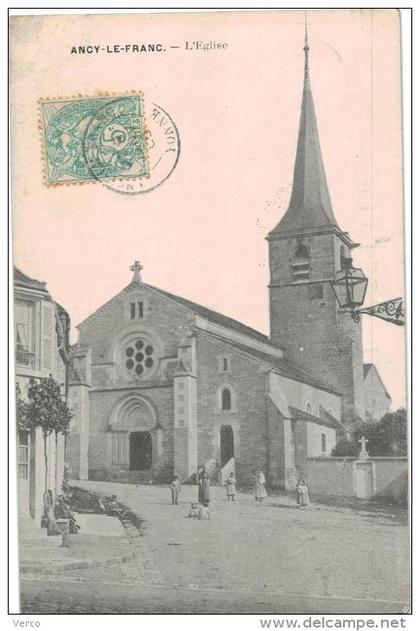 Carte Postale Ancienne de  ANCY LE FRANC