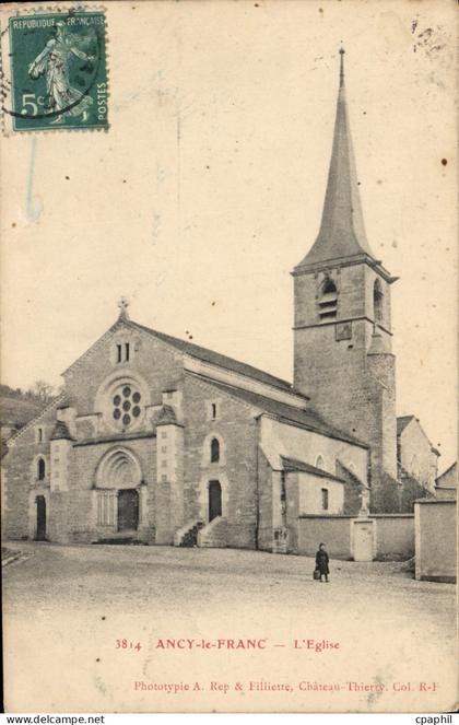 CPA Ancy Le Franc L'Eglise