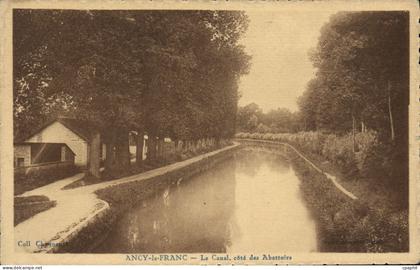 CPA Ancy Le Franc Le Canal Cote Des Abattoirs