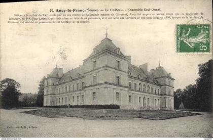 CPA Ancy Le Franc Le Chateau Ensemle Sud Ouest