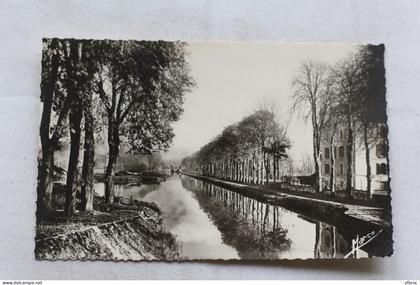 Cpsm, Ancy le Franc, le canal de Bourgogne, Yonne 89