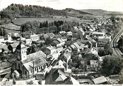 55931 - ANDELOT BLANCHEVILLE - CPSM - VUE GENERALE / L EGLISE / PLACE DU GENERAL DILLEMANN