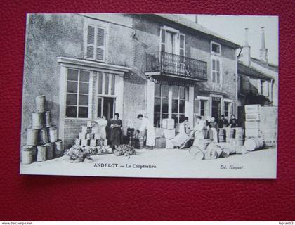 ANDELOT. HAUTE MARNE. ANDELOT - BLANCHEVILLE. LES COMMERCES. LES MAGASINS. LA COOPERATIVE.  9624