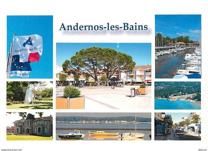 33 - Andernos les Bains - Multivues - Bassin d'Arcachon - CPM - Voir Scans Recto-Verso