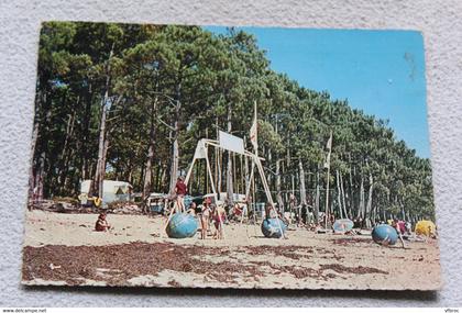 Cpm 1974, Andernos les bains, camping fontaine vieille, Gironde 33