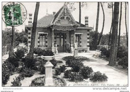 D33- < ANDERNOS-les-BAINS - VILLA  VIOLETTA (villa d'hiver)