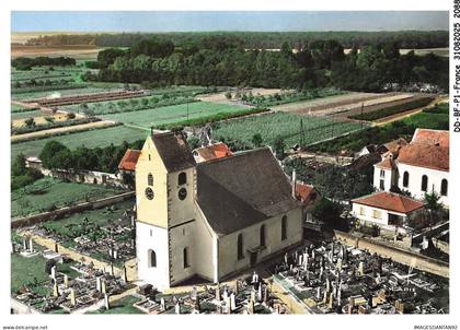 DD-BFP1-1045-68 - ANDOLSHEIM - Vue aérienne LAPIE - L'église protestante