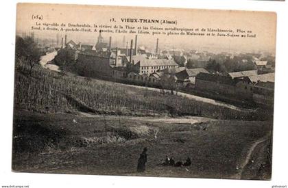 VIEUX THANN LE VIGNOBLE ET LES USINES ANIMEE **