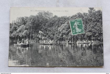 Andrésy, la pêche à la ligne, Yvelines 78
