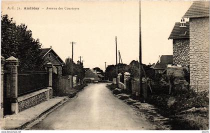 CPA ANDRESY - Avenue des Courtayes (102780)