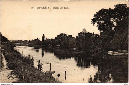 CPA ANDRESY - Bords de SEINE (102894)