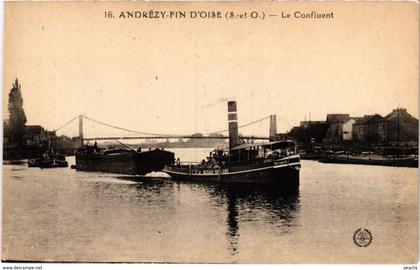 CPA ANDRESY-Fin D'Oise - Le Confluent (102892)