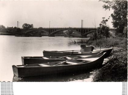 Andrézieux Bouthéon - Berges de la Loire et le pont