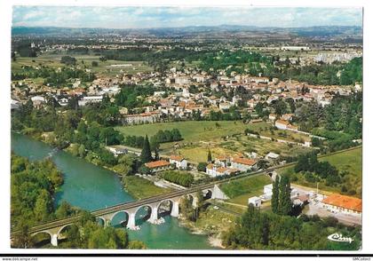 Andrézieux Bouthéon, vue générale aérienne (GF6509)