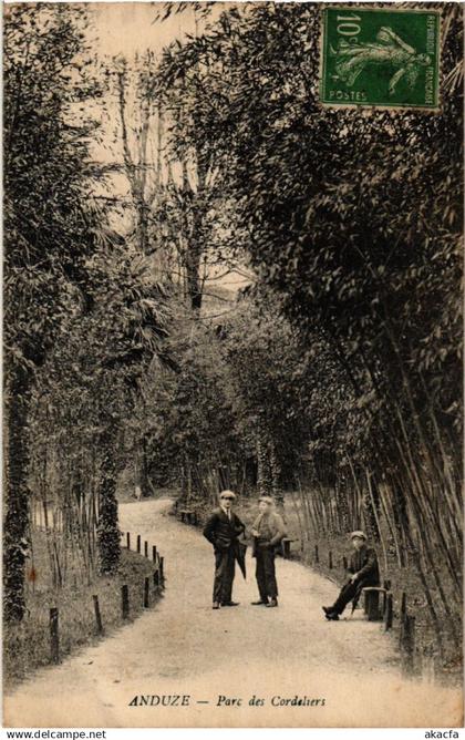 CPA ANDUZE - Parc des Cordeliers (458436)