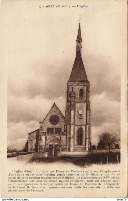 CPA Anet Eglise FRANCE (1154385)
