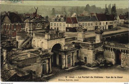 CPA ANET - Le Portail du Chateau (33884)