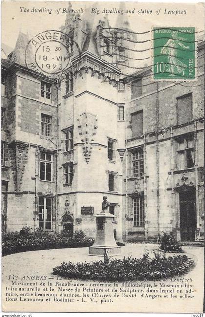 Angers - Château de Lenepveu