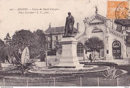 Angers - Statue de David d'Angers - Place Lorraine
