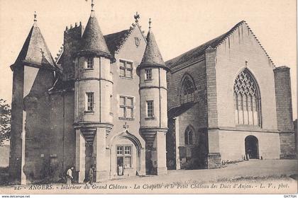 CPA ANGERS -grand château