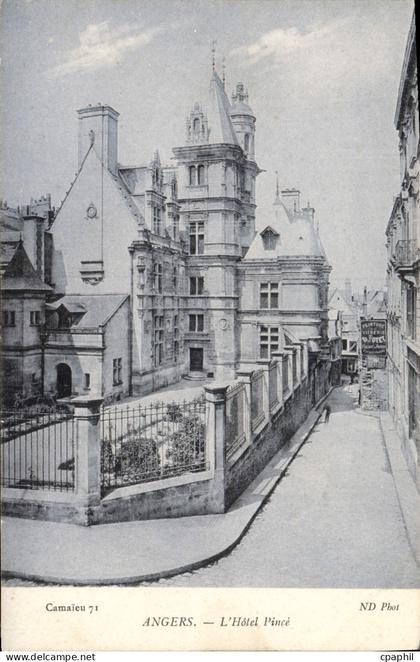 CPA Angers L'Hotel Pincé